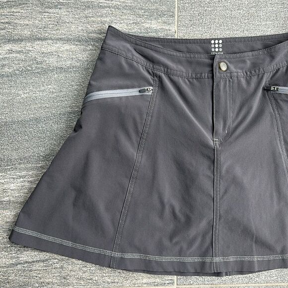 EUC T9 Title Nine Swingtastic Skort Zippered Pockets UPF50 Athleisure Skirt Sz 2 - Picture 3 of 14